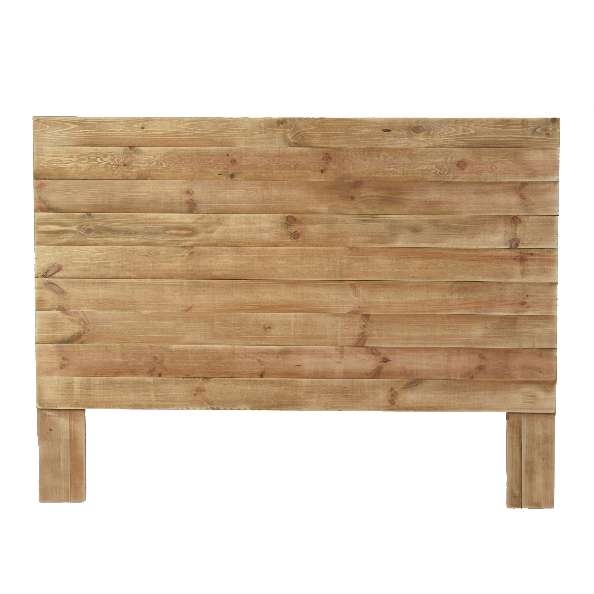 TÃªte de lit 160 pin massif bois vieilli