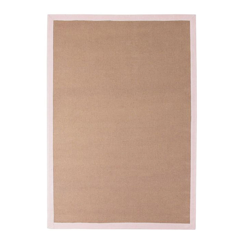 Tapis en jute rose poudré 160x230 Tapis en jute rose poudré 160x230