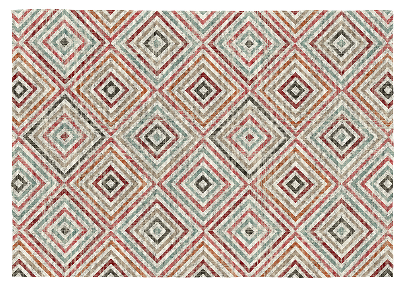 Tapis décoratif en coton en impression numérique 160x230 Tapis décoratif en coton en impression numérique 160x230