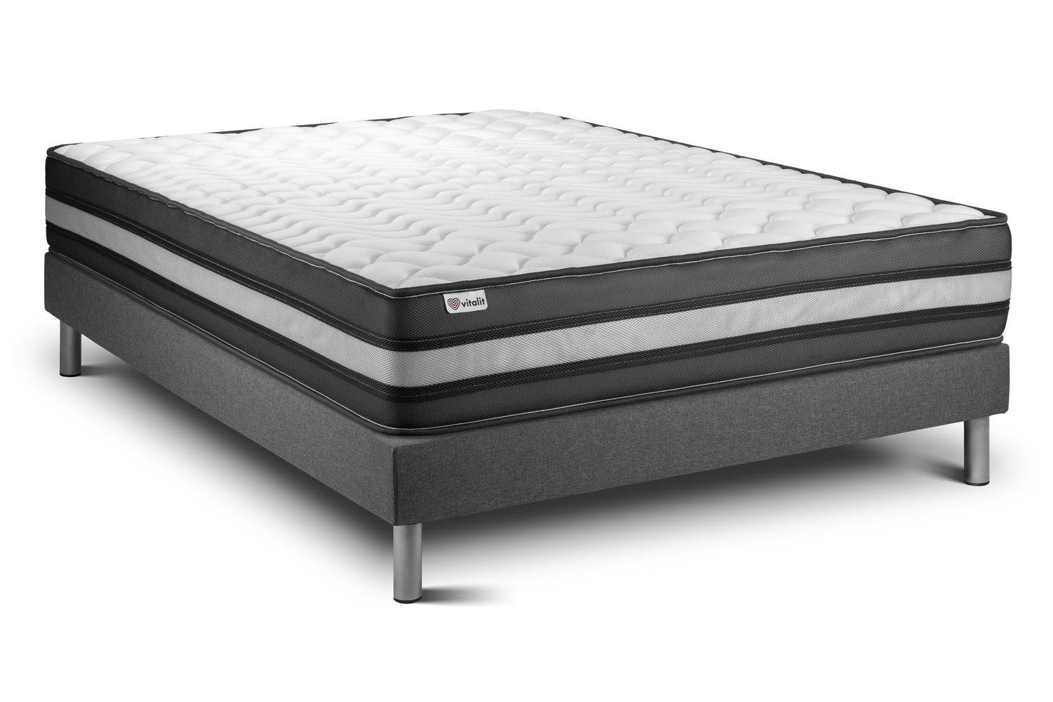 Ensemble matelas 140x190 Mémoire de forme - 23 cm Ensemble matelas 140x190 Mémoire de forme - 23 cm