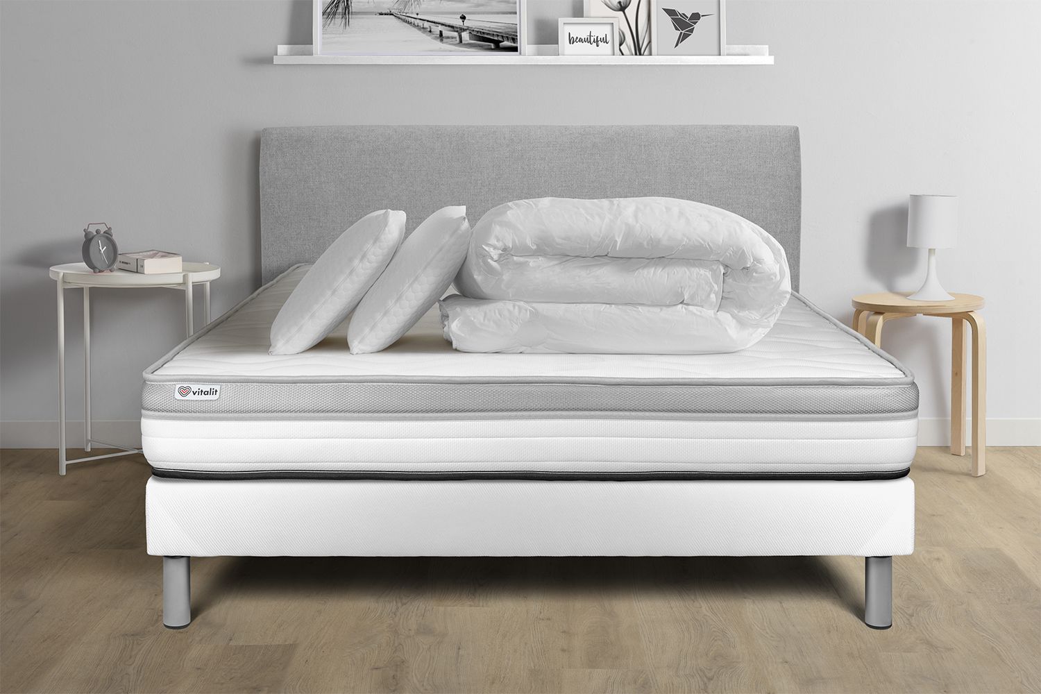 Pack prêt à dormir 160x200 Mousse Pack prêt à dormir 160x200 Mousse