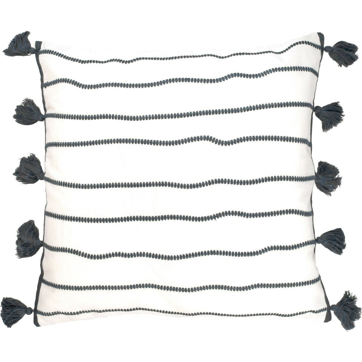 house de coussin en coton 50x50 Noir (photo) house de coussin en coton 50x50 Noir