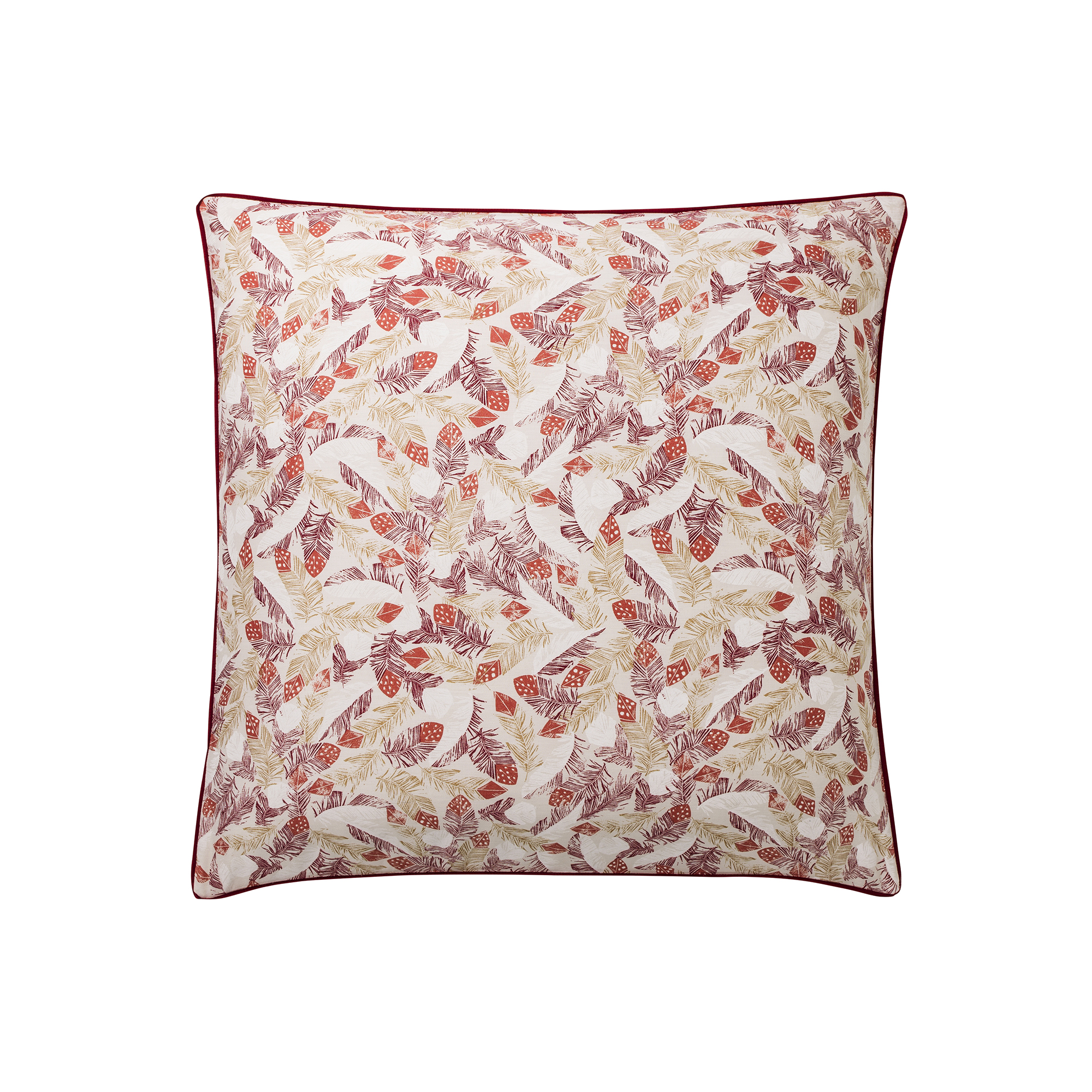 Taie d'oreiller en coton rouge 65x65 Taie d'oreiller en coton rouge 65x65