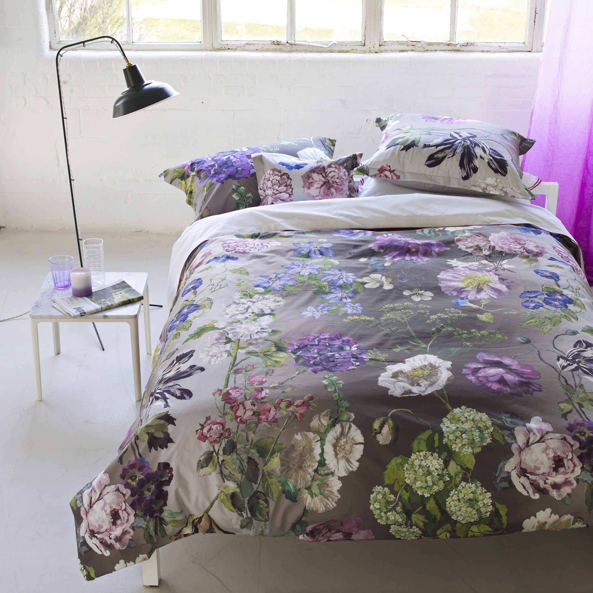 Housse de couette en coton améthyste 260x240 (photo) Housse de couette en coton améthyste 260x240
