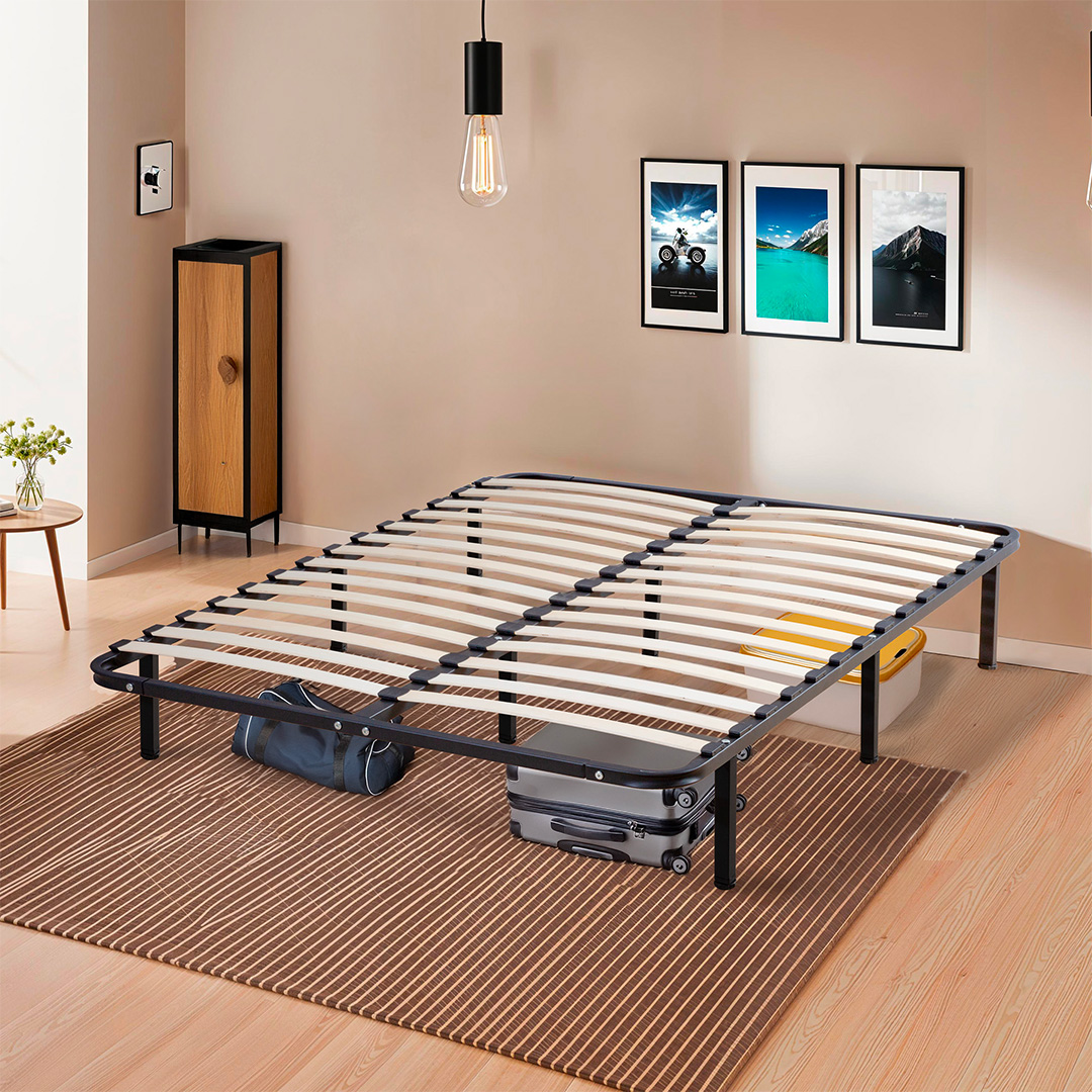 Sommier en kit SomKit Noir 90x190 Sommier en kit SomKit Noir 90x190