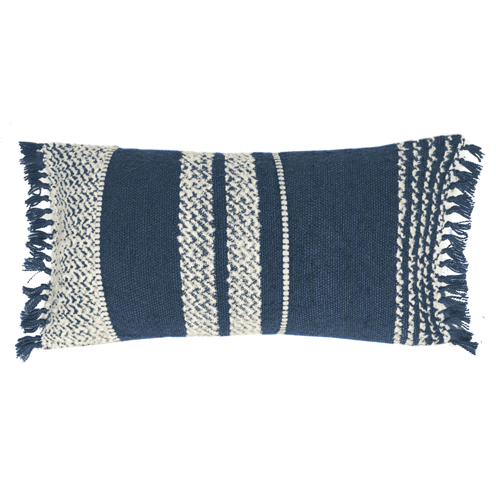 Coussin bleu foncé 35x60 Coussin bleu foncé 35x60