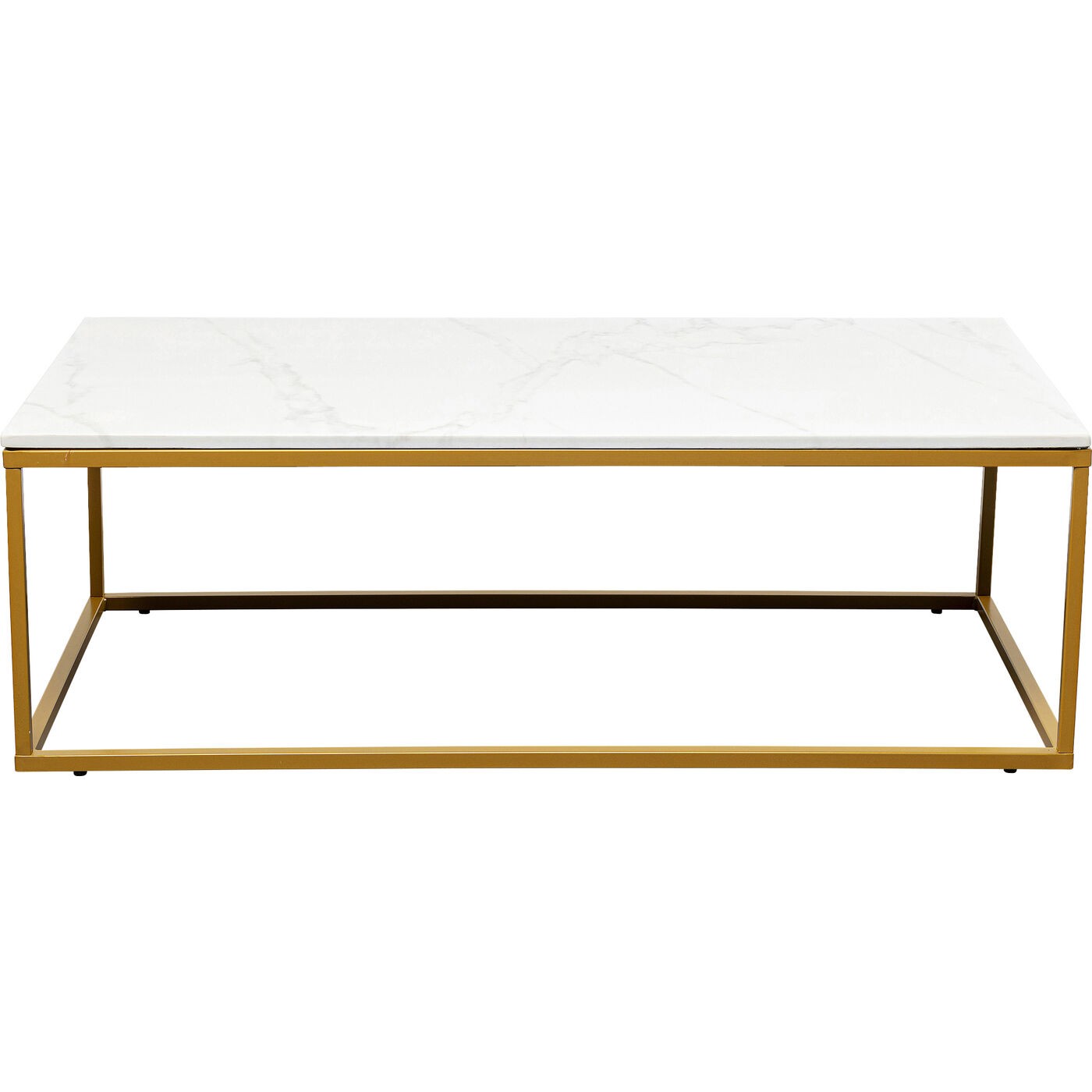 Table basse Key West 120x60cm blanche Kare Design
