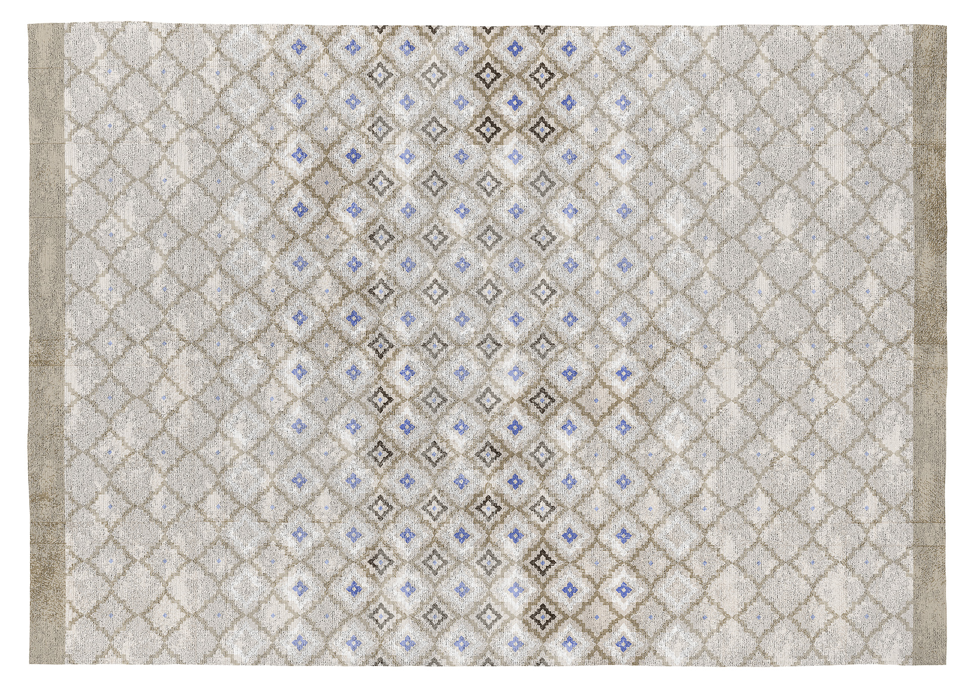 Tapis décoratif en coton en impression numérique 140x200