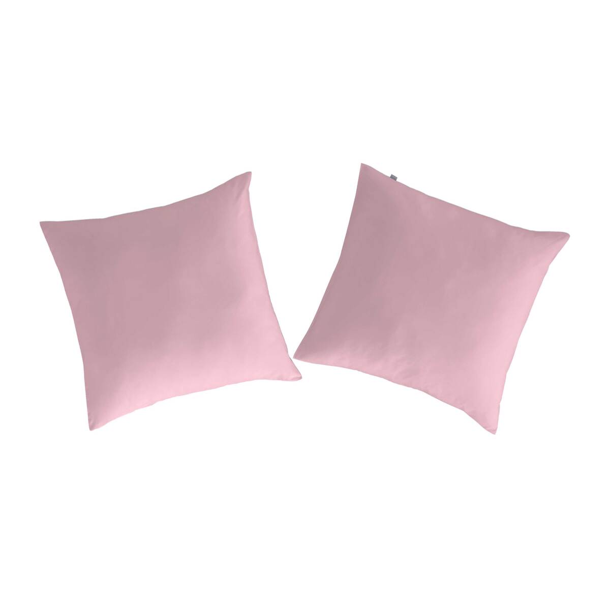 2 taies d'oreiller en coton rose 65x65 2 taies d'oreiller en coton rose 65x65