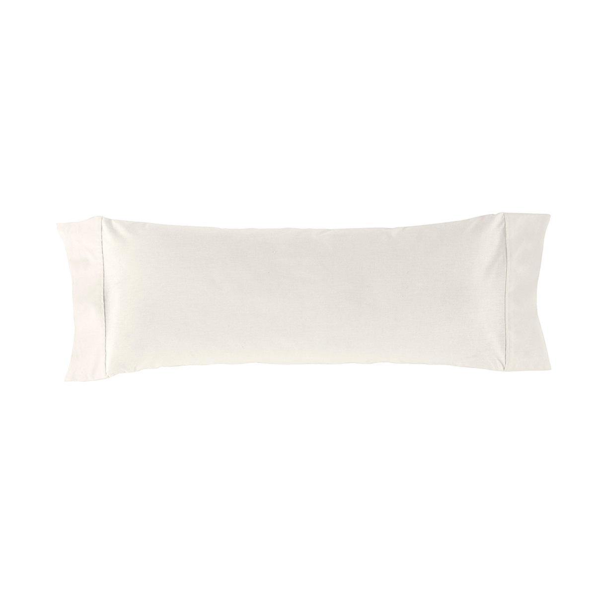 Taie d'oreiller en coton beige 45x110 Taie d'oreiller en coton beige 45x110