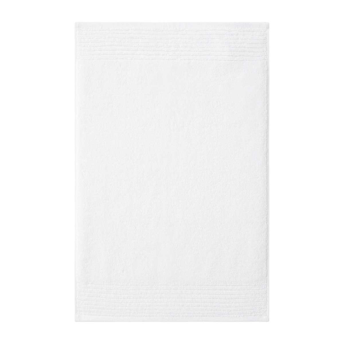 Serviette de bain coton peigné Blanc 40 x 60 cm