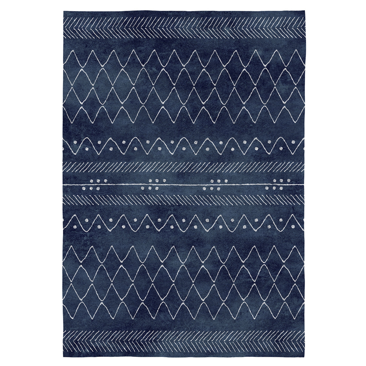 Tapis décoratif en coton en impression numérique 140x200 Tapis décoratif en coton en impression numérique 140x200