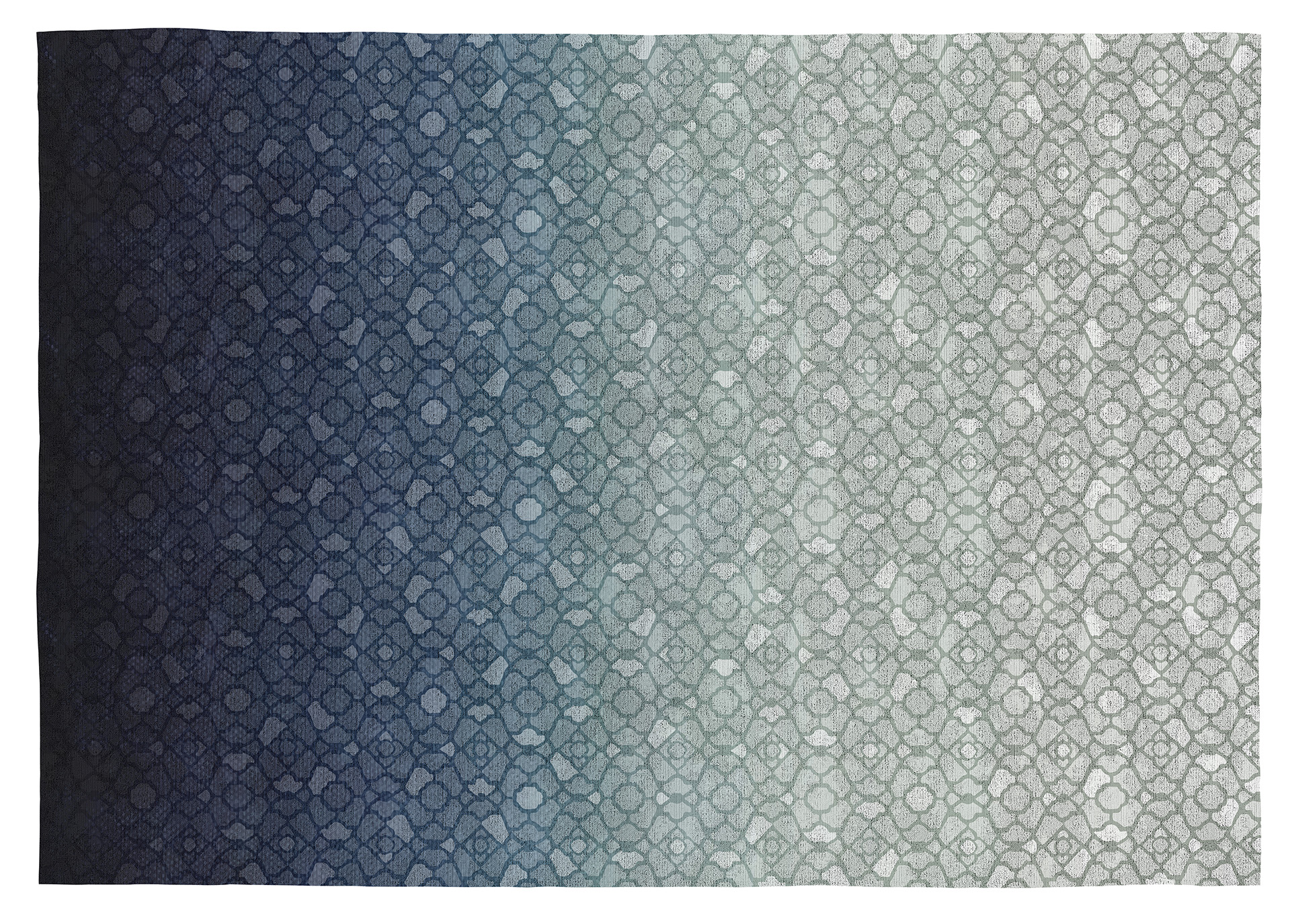 Tapis décoratif en coton en impression numérique 120x170