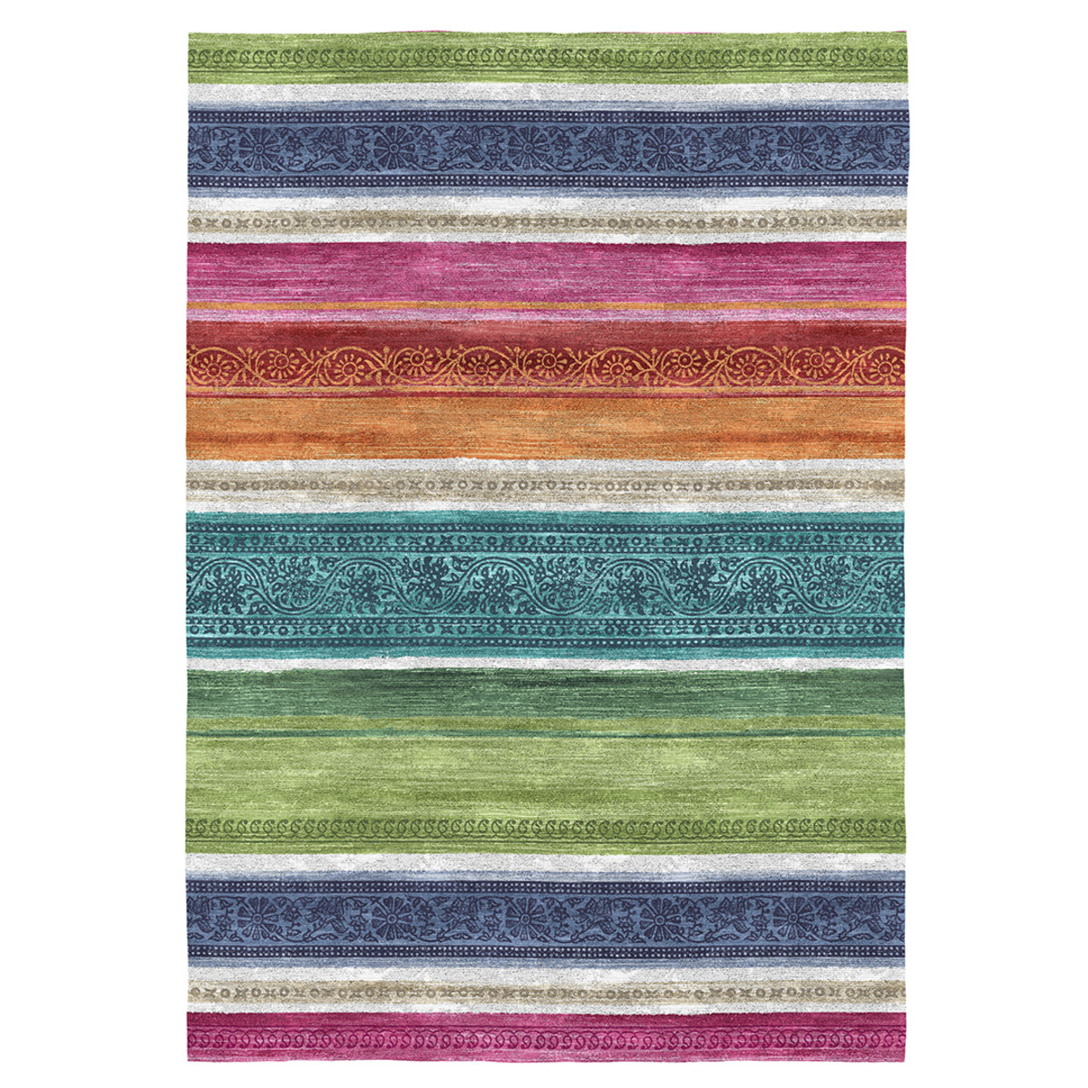 Tapis décoratif en coton en impression numérique 120x170 Tapis décoratif en coton en impression numérique 120x170