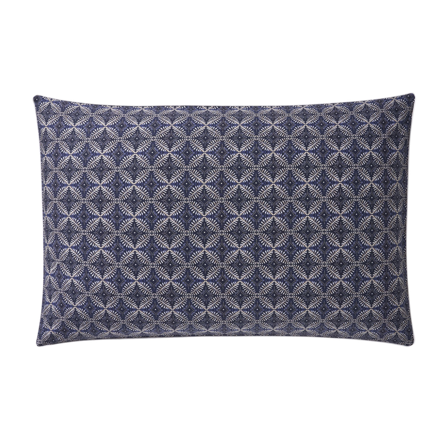 Taie d'oreiller rectangle en coton bleu 50x75 Taie d'oreiller rectangle en coton bleu 50x75