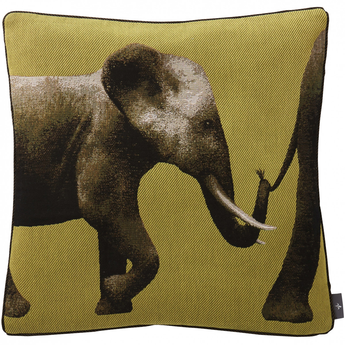Coussin savane tissé Vert 50 x 50 Coussin savane tissé Vert 50 x 50