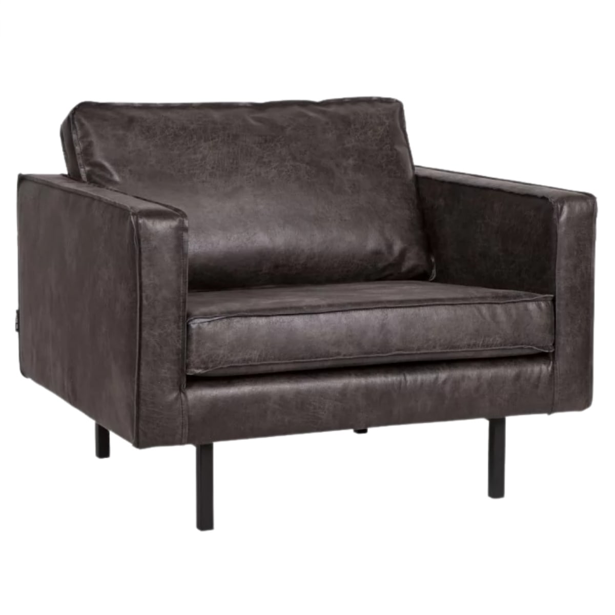 Fauteuil vintage noir (photo) Fauteuil vintage noir