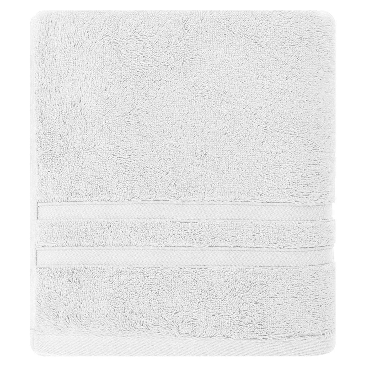 serviette de toilette 600 g/m²  blanc 50x100 cm