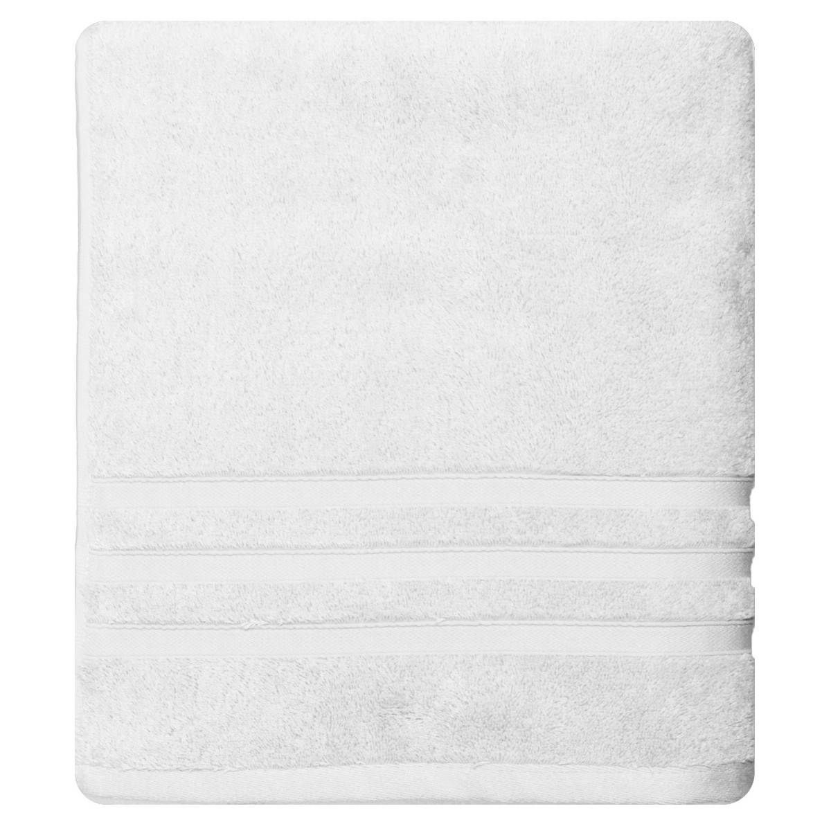 Drap de bain 600 gr/m² blanc 70x140 cm Drap de bain 600 gr/m² blanc 70x140 cm