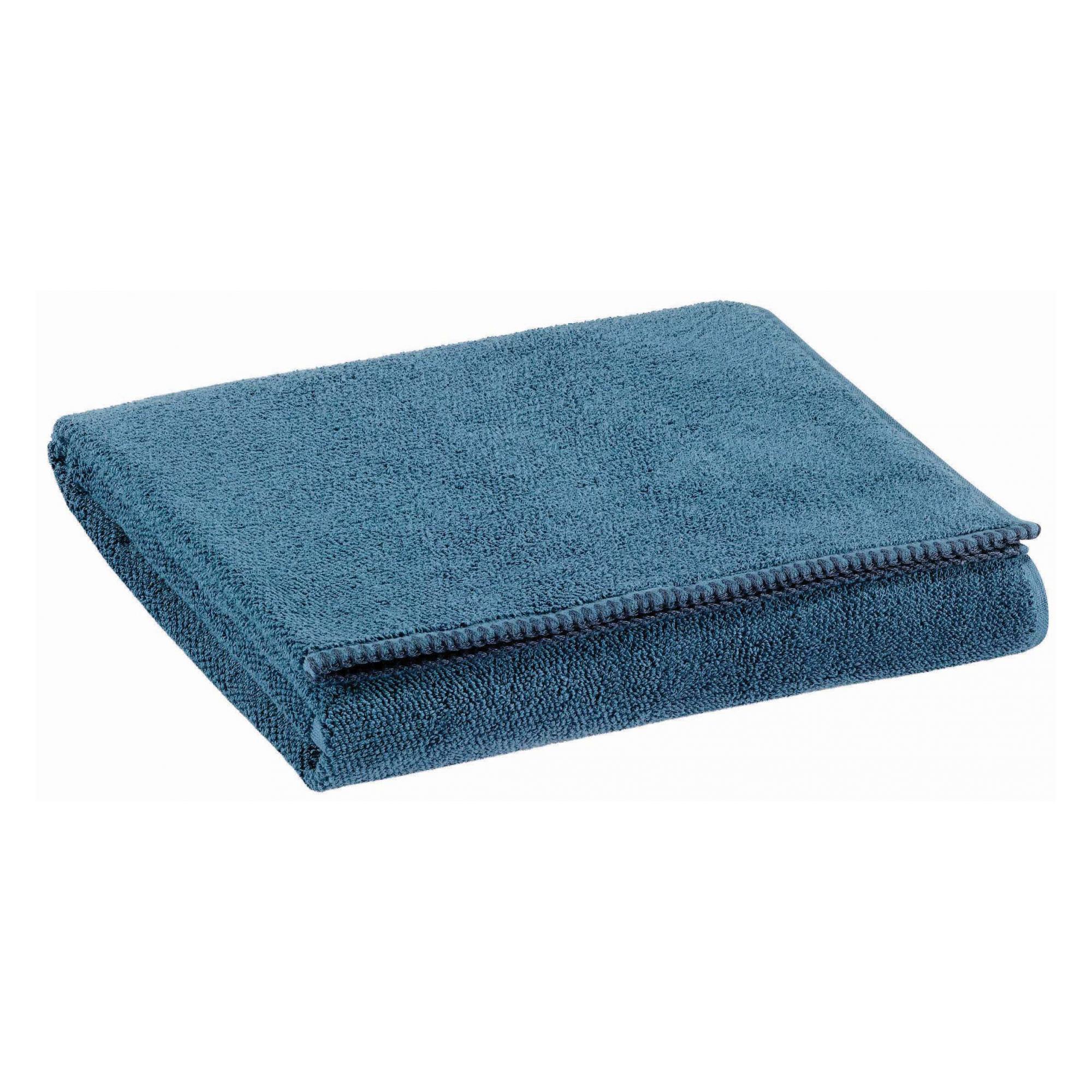 Drap de douche en coton acier 70 x 130 Drap de douche en coton acier 70 x 130