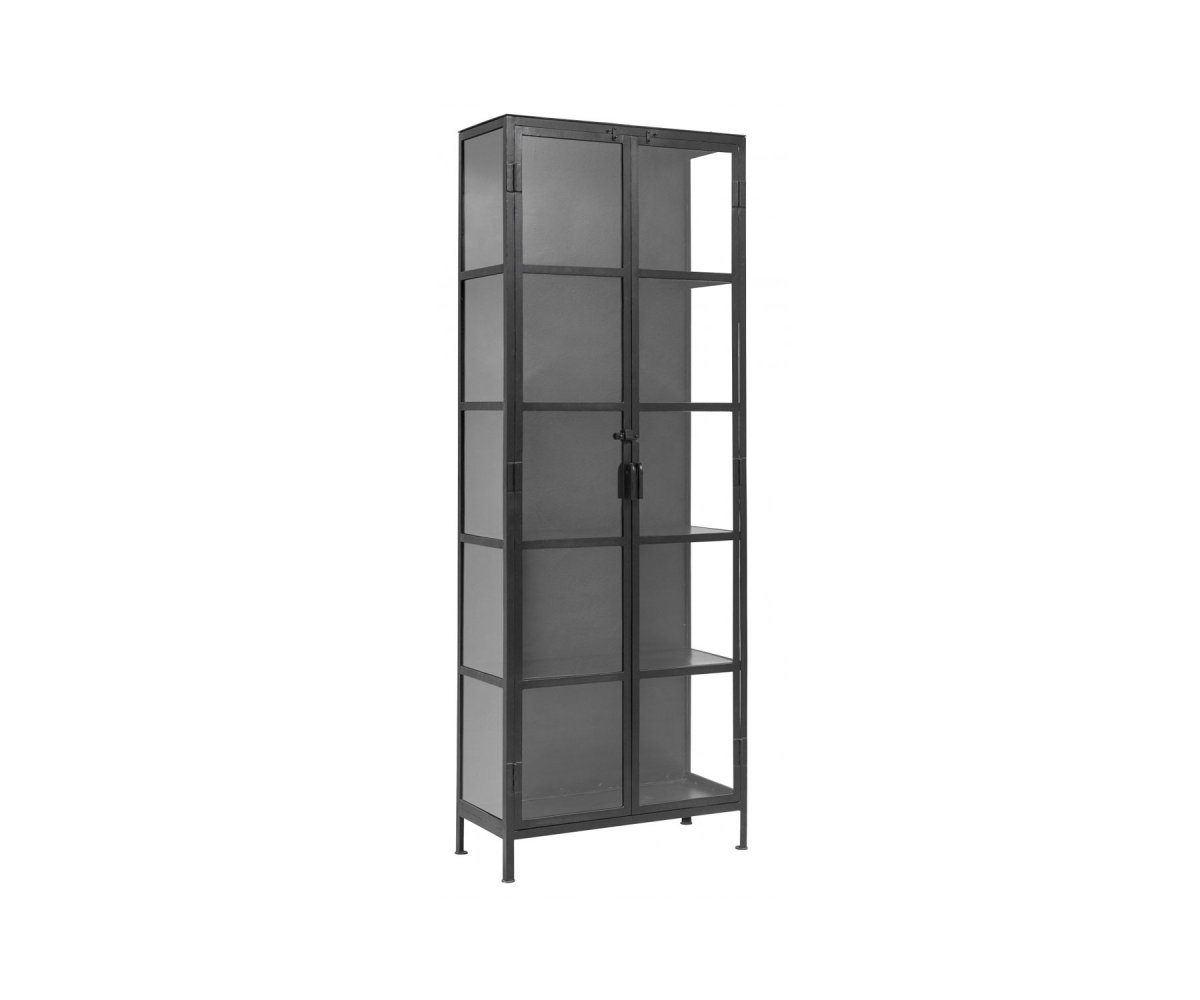 Vitrine colonne métal style moderne - Nordal (photo) Vitrine colonne métal style moderne - Nordal