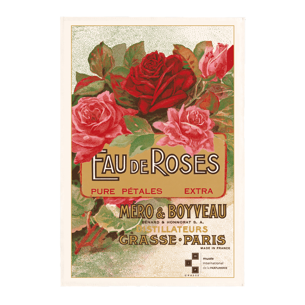Torchon Eau des en coton ecru 48 x 72 Torchon Eau des en coton ecru 48 x 72