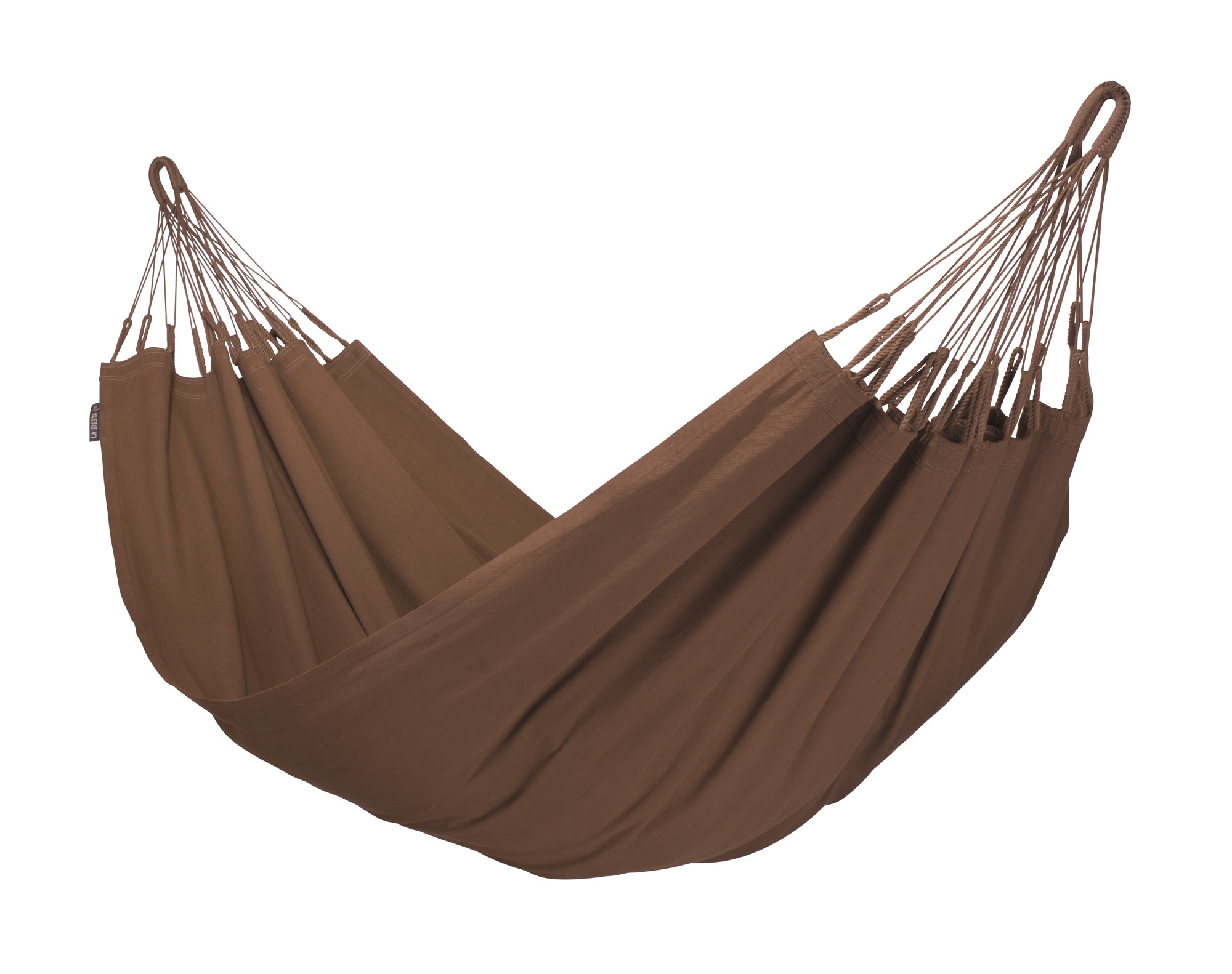 Hamac classique simple en coton bio marron Hamac classique simple en coton bio marron