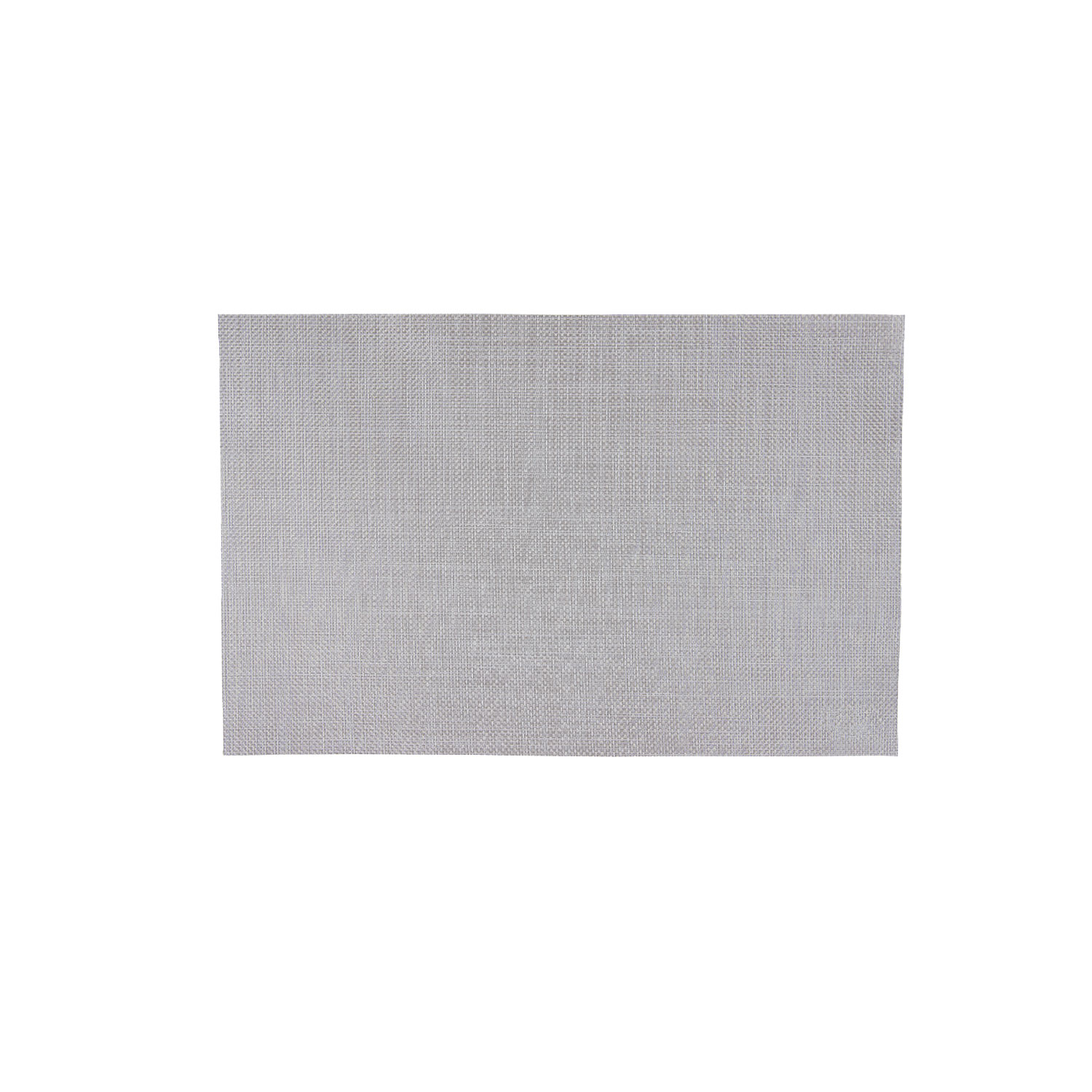 LINA - Set de table en polyester argent 33 x 45 LINA - Set de table en polyester argent 33 x 45