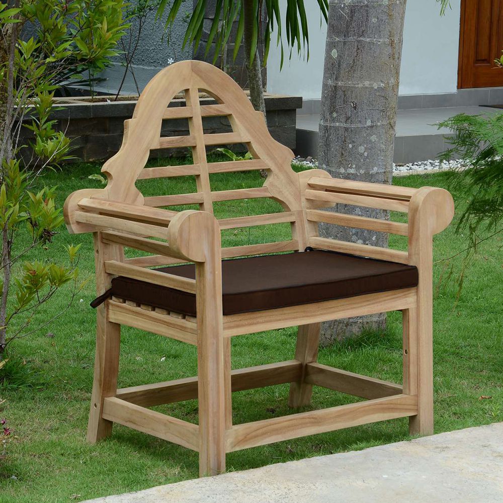 Coussin Chocolat pour fauteuil