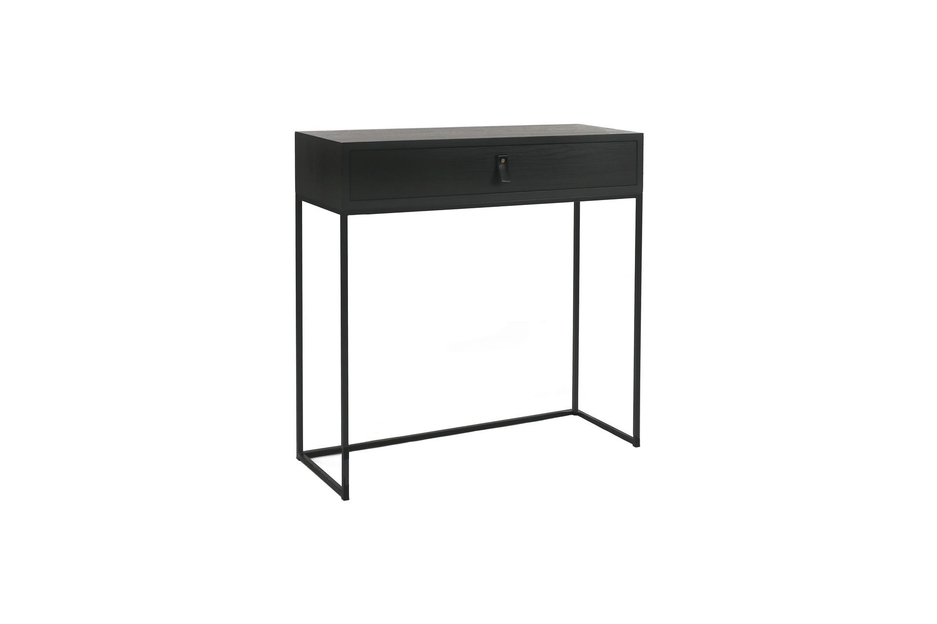 Console 1 tiroir L80cm noir