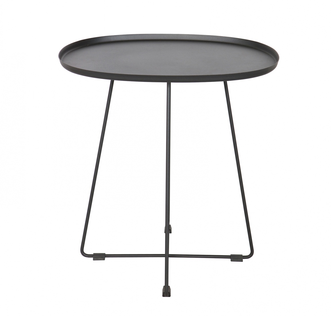 table basse en métal noir