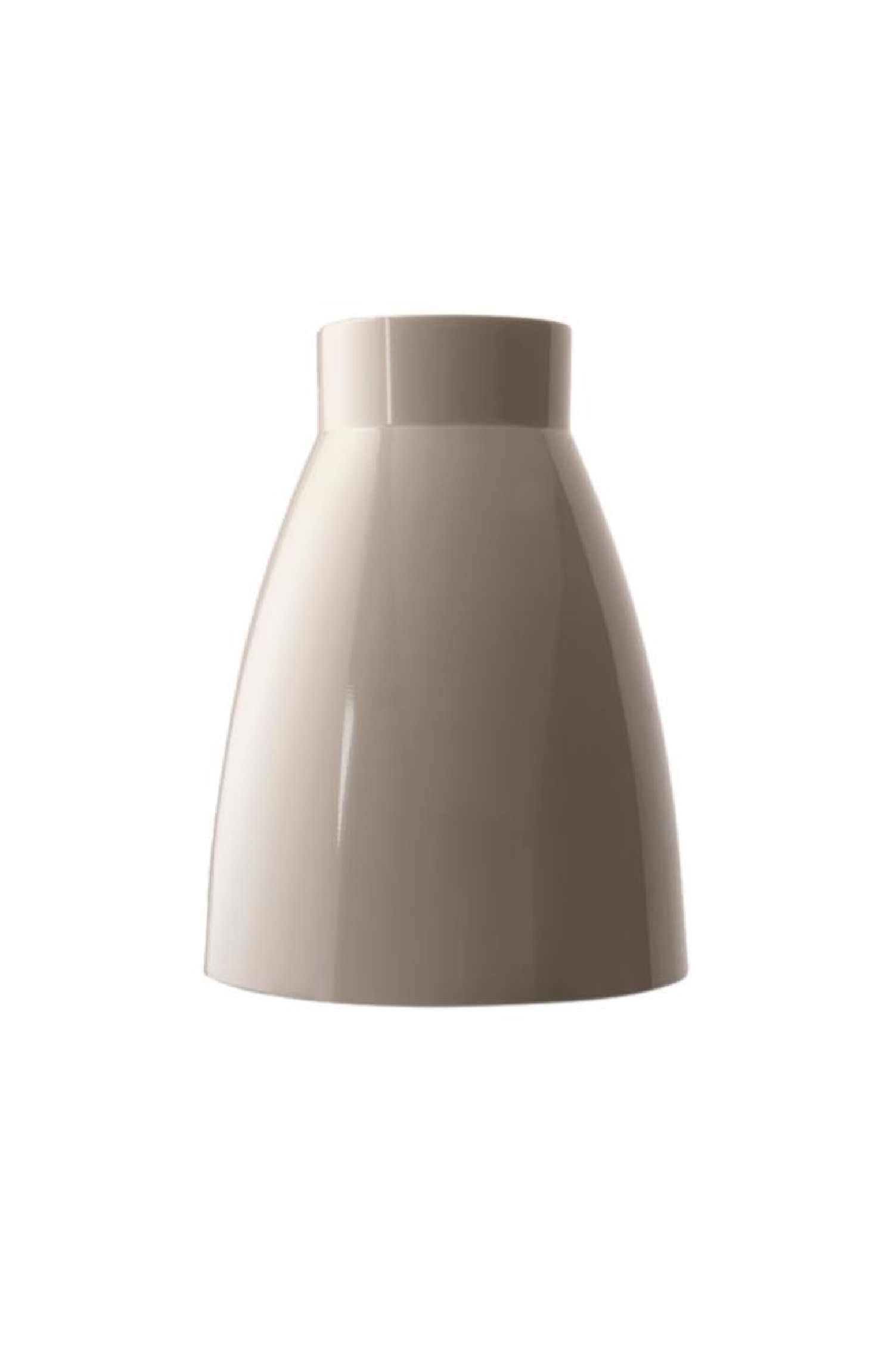 Abat-jour pour suspension en aluminium laqué taupe (photo) Abat-jour pour suspension en aluminium laqué taupe