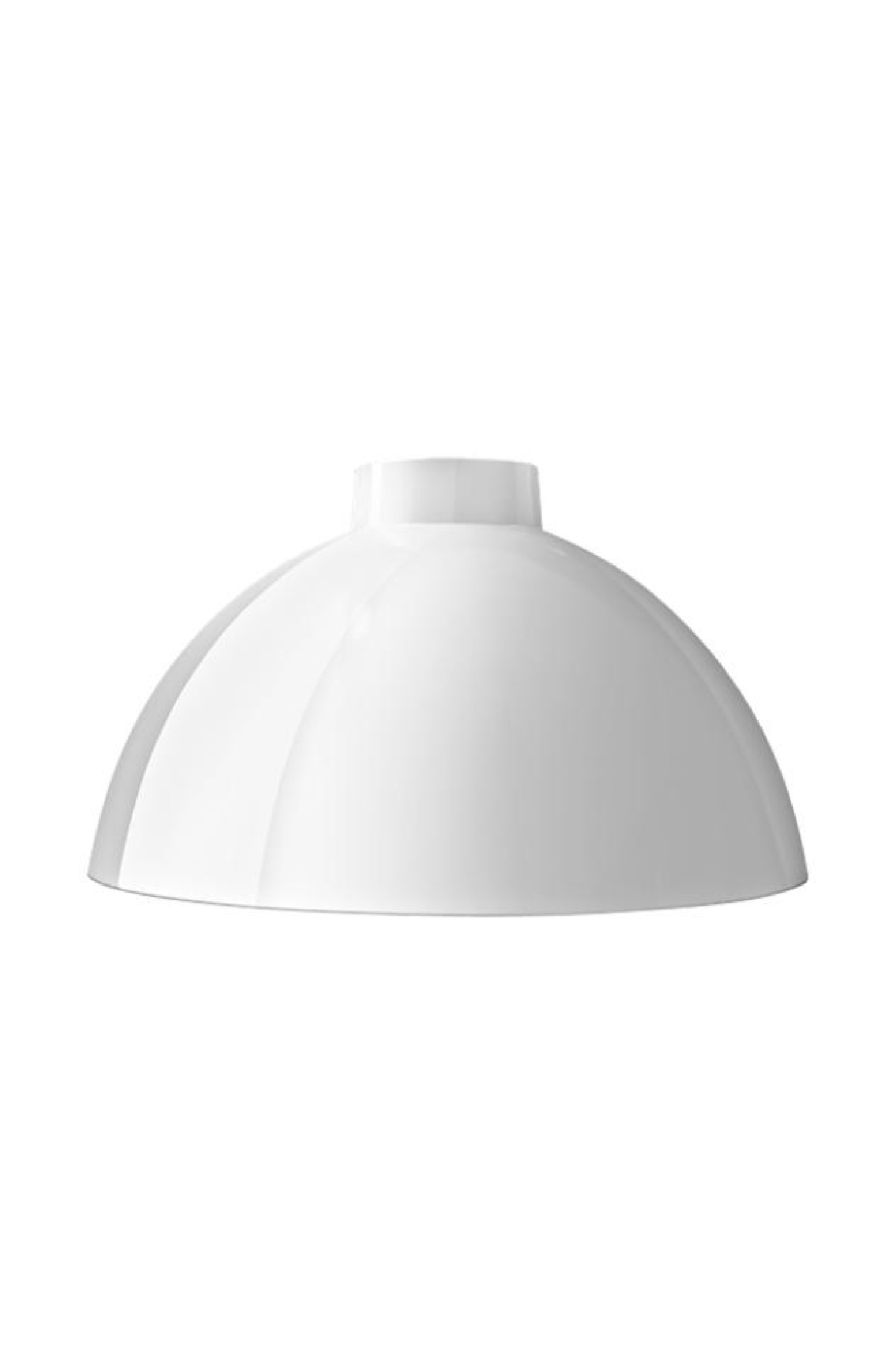 Abat-jour pour suspension en aluminium laqué blanc (photo) Abat-jour pour suspension en aluminium laqué blanc