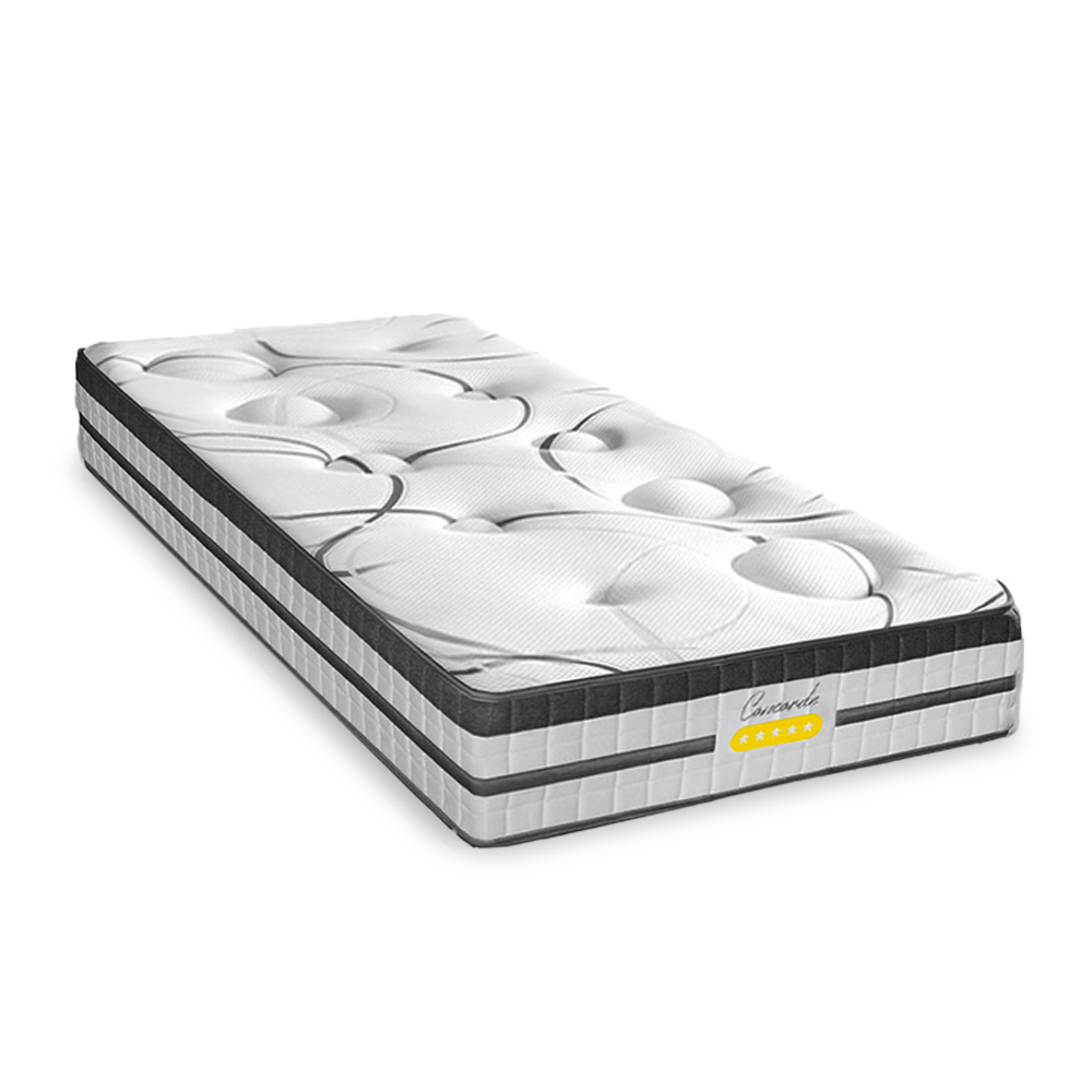 Matelas ressorts ensachés 90x200