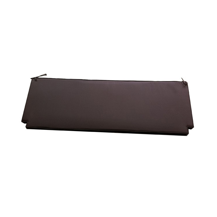 Coussin chocolat pour banc de jardin 150cm (photo) Coussin chocolat pour banc de jardin 150cm
