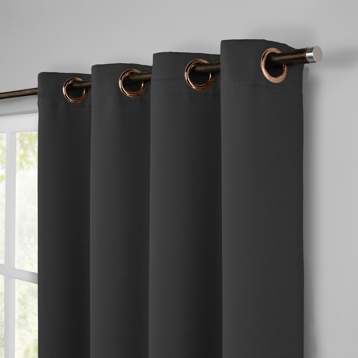 Rideaux voilage en lin Gris 140x280 Rideaux voilage en lin Gris 140x280