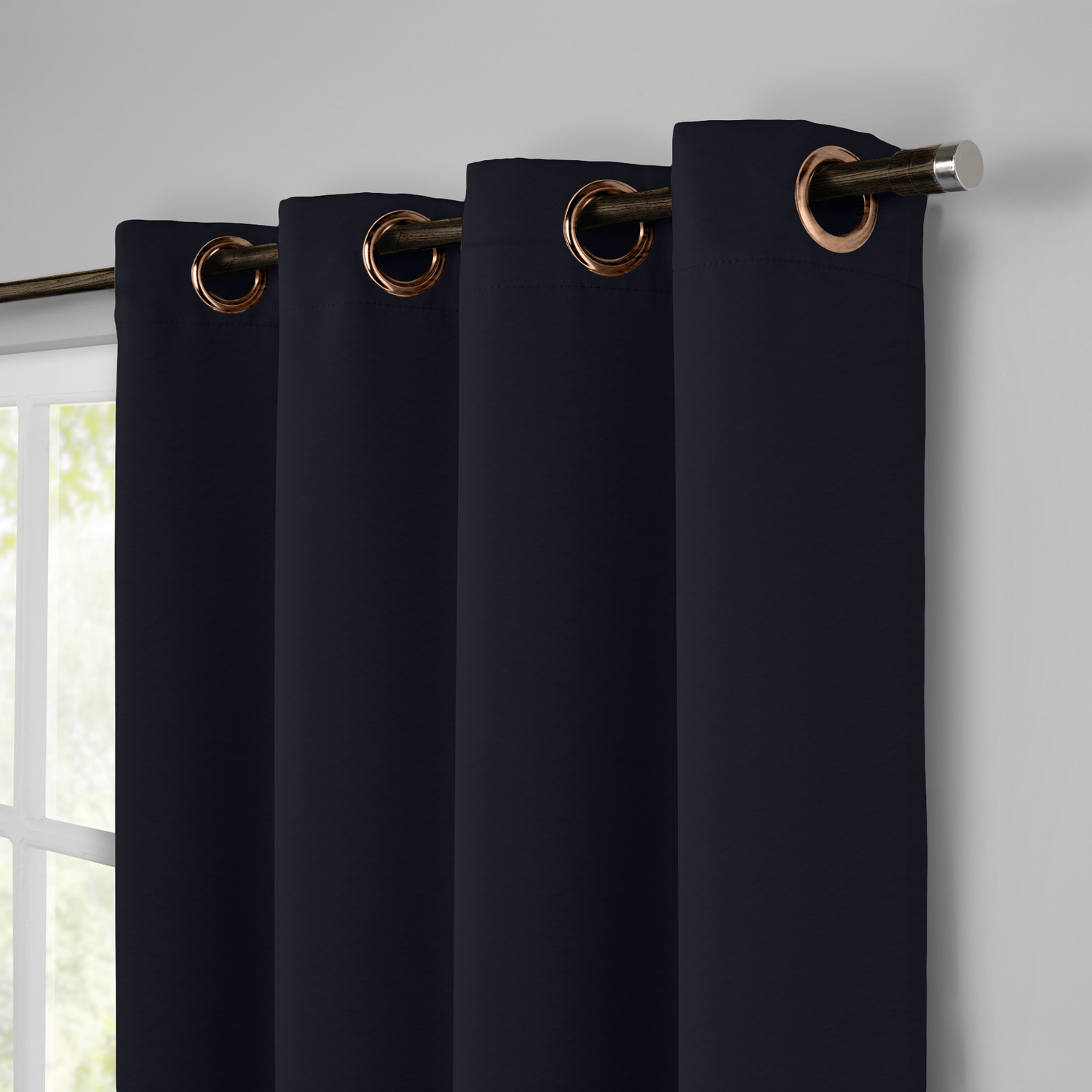 Rideaux voilage en lin Bleu 140x280 Rideaux voilage en lin Bleu 140x280