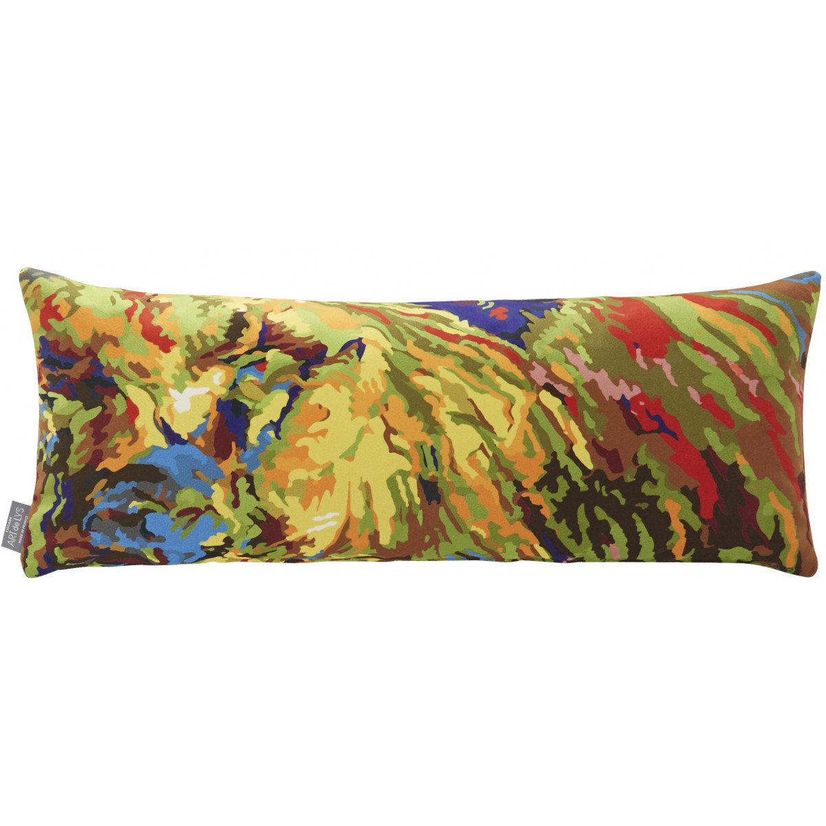Coussin lion velours Bleu 25 x 60 Coussin lion velours Bleu 25 x 60
