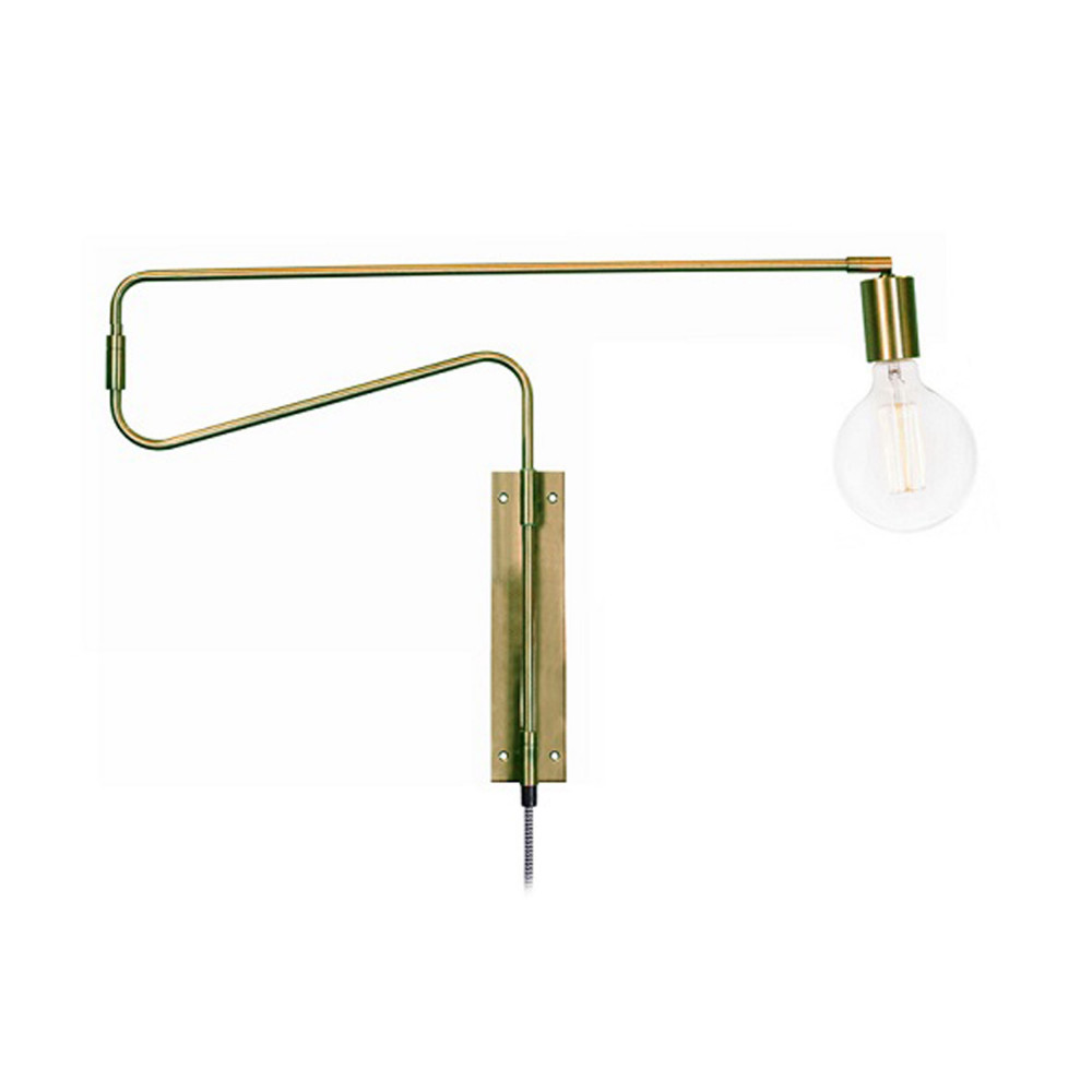 Applique murale orientable laiton brossé Applique murale orientable laiton brossé