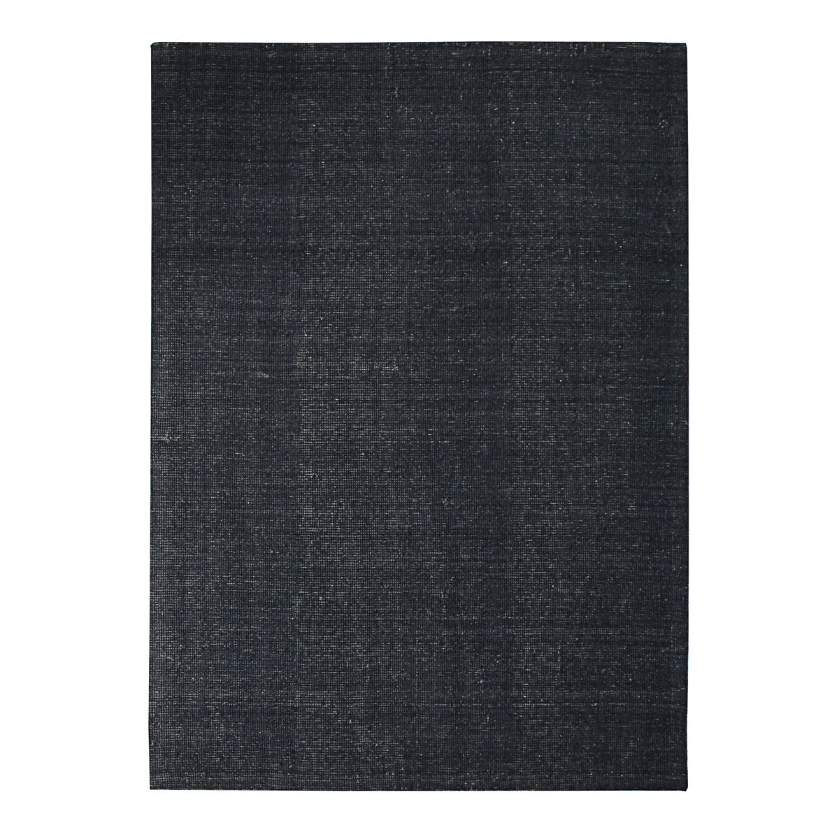 Tapis en laine et coton bleu gris 160x230 Tapis en laine et coton bleu gris 160x230