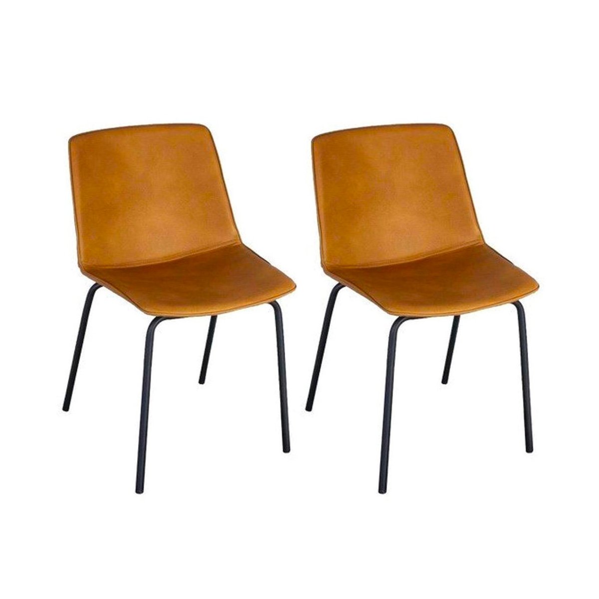 Lot 2 chaises design simili Lot 2 chaises design simili