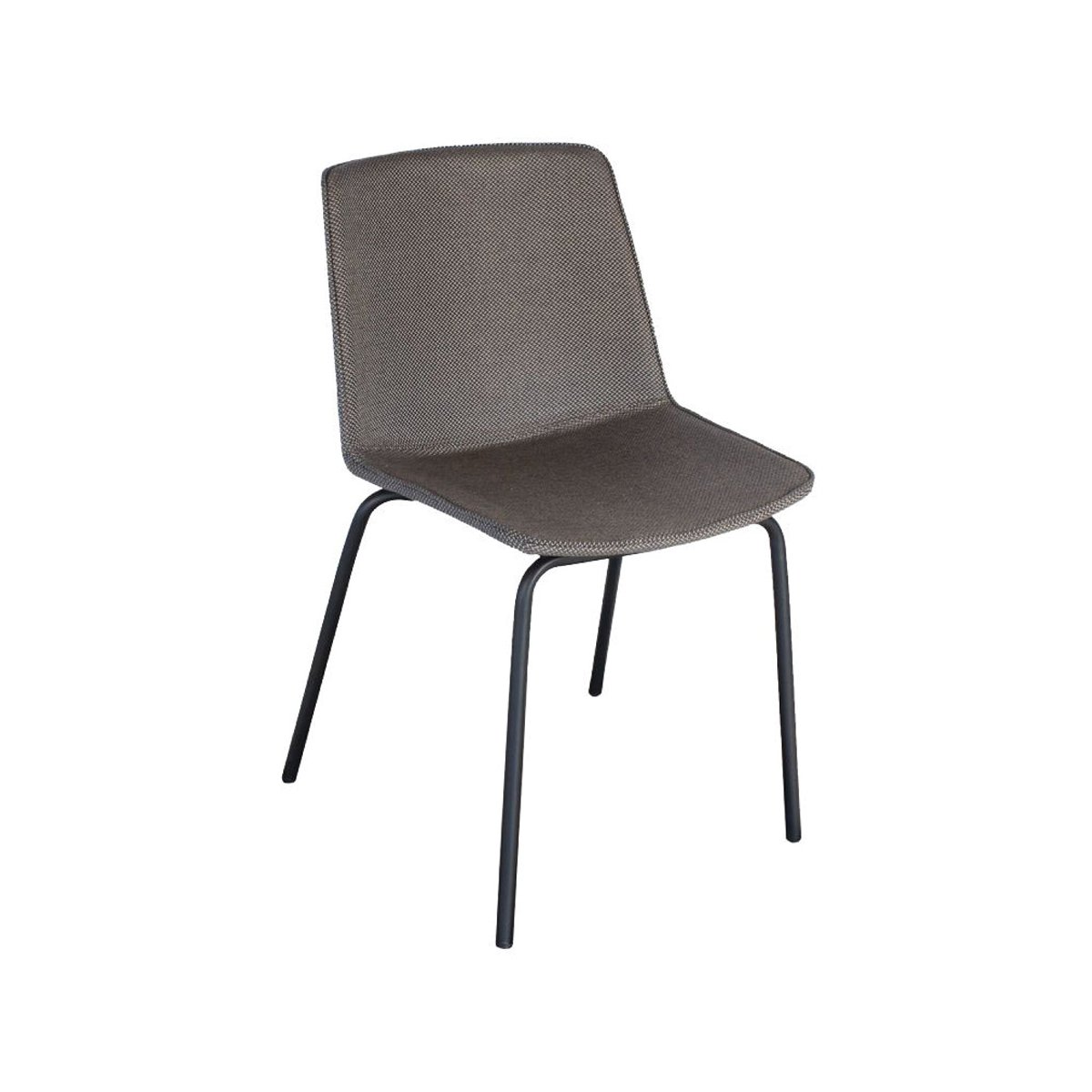 Chaise de salle à manger tapissée - COD Furnitures gris