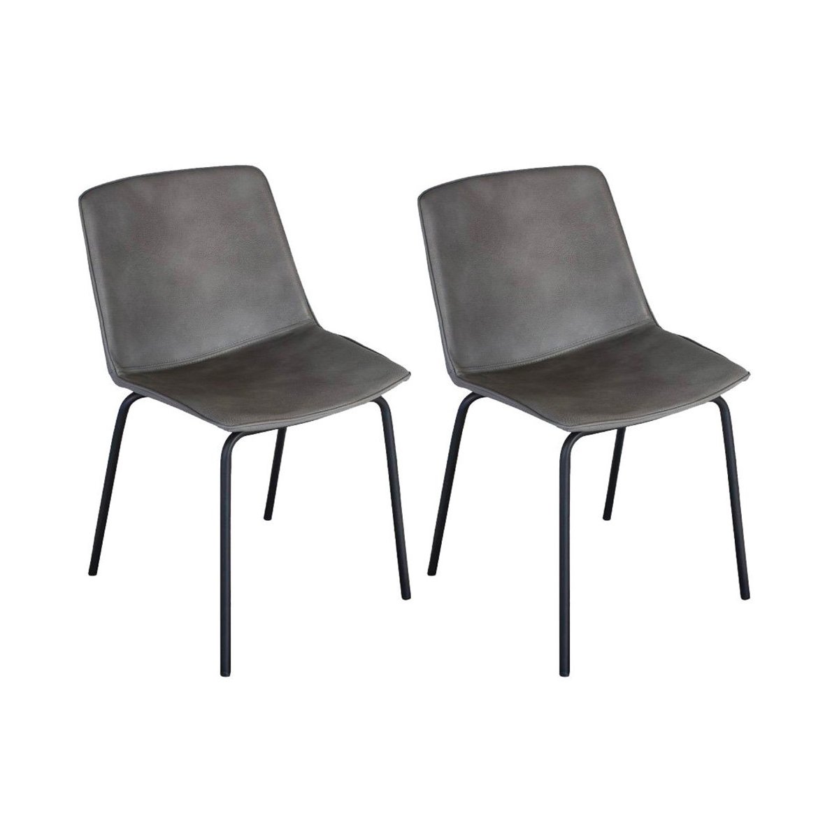 Lot 2 chaises design simili Lot 2 chaises design simili