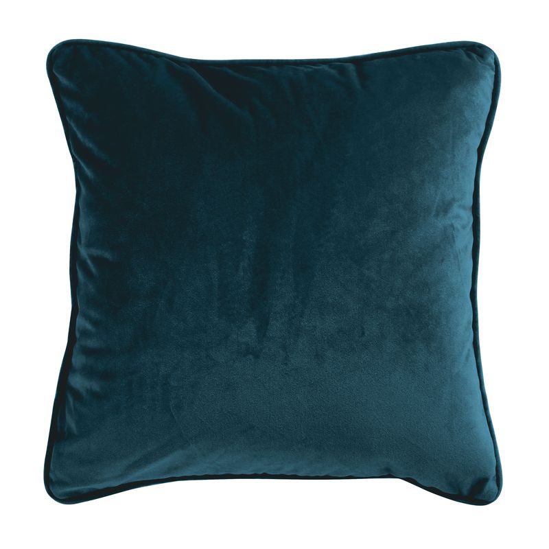 Coussin en velours bleu intense 40x40 Coussin en velours bleu intense 40x40