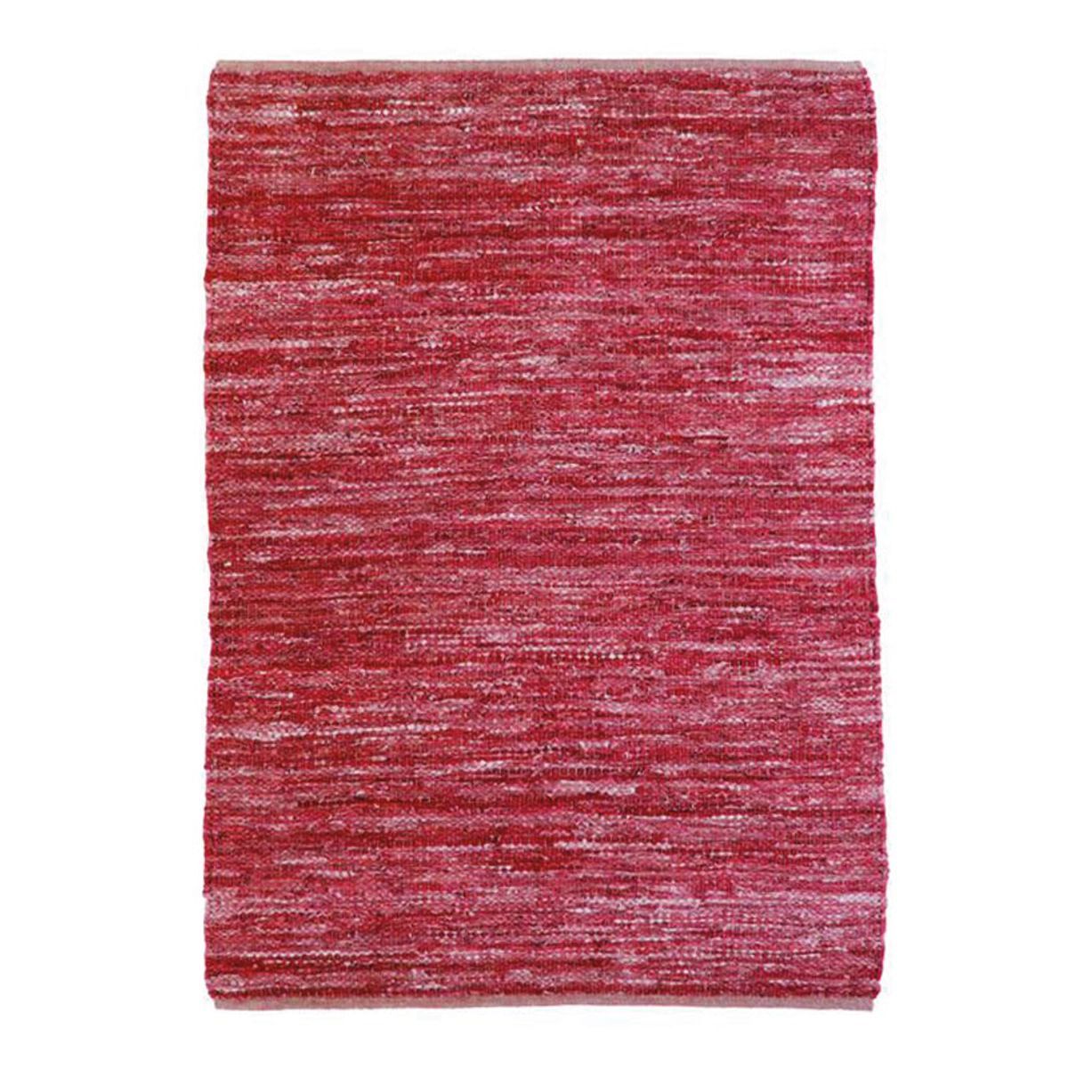 Tapis en cuir tressé burgundy 160x230 Tapis en cuir tressé burgundy 160x230