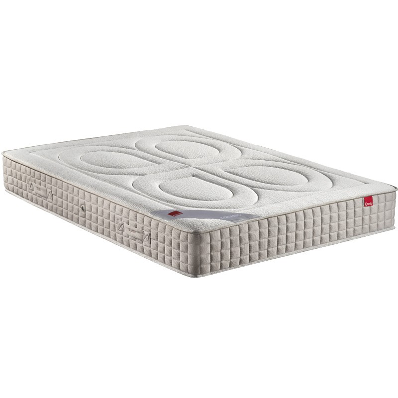 Matelas Ã  ressorts et matiÃ¨res naturelles 160x200
