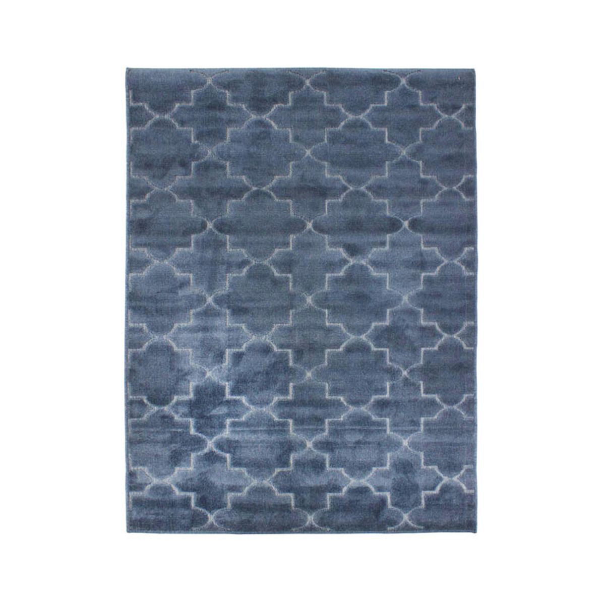 Tapis à motifs arabesques bleu 133x180 Tapis à motifs arabesques bleu 133x180