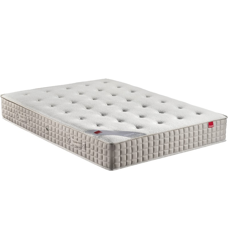 Matelas à ressorts avec cachemire et soie 160x200
