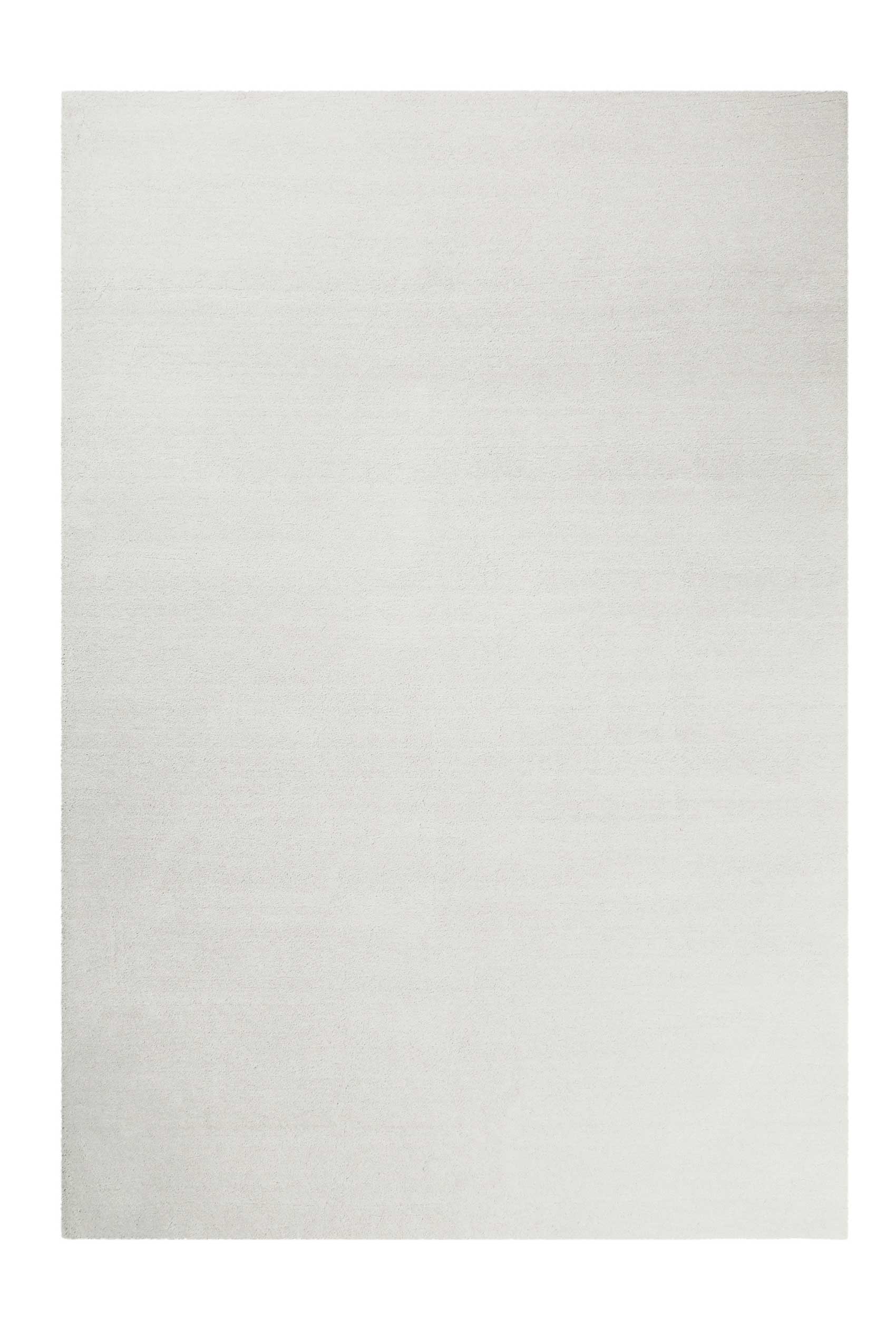 Tapis tufté mèches hautes gris blanc doux pour salon, chambre 230x160