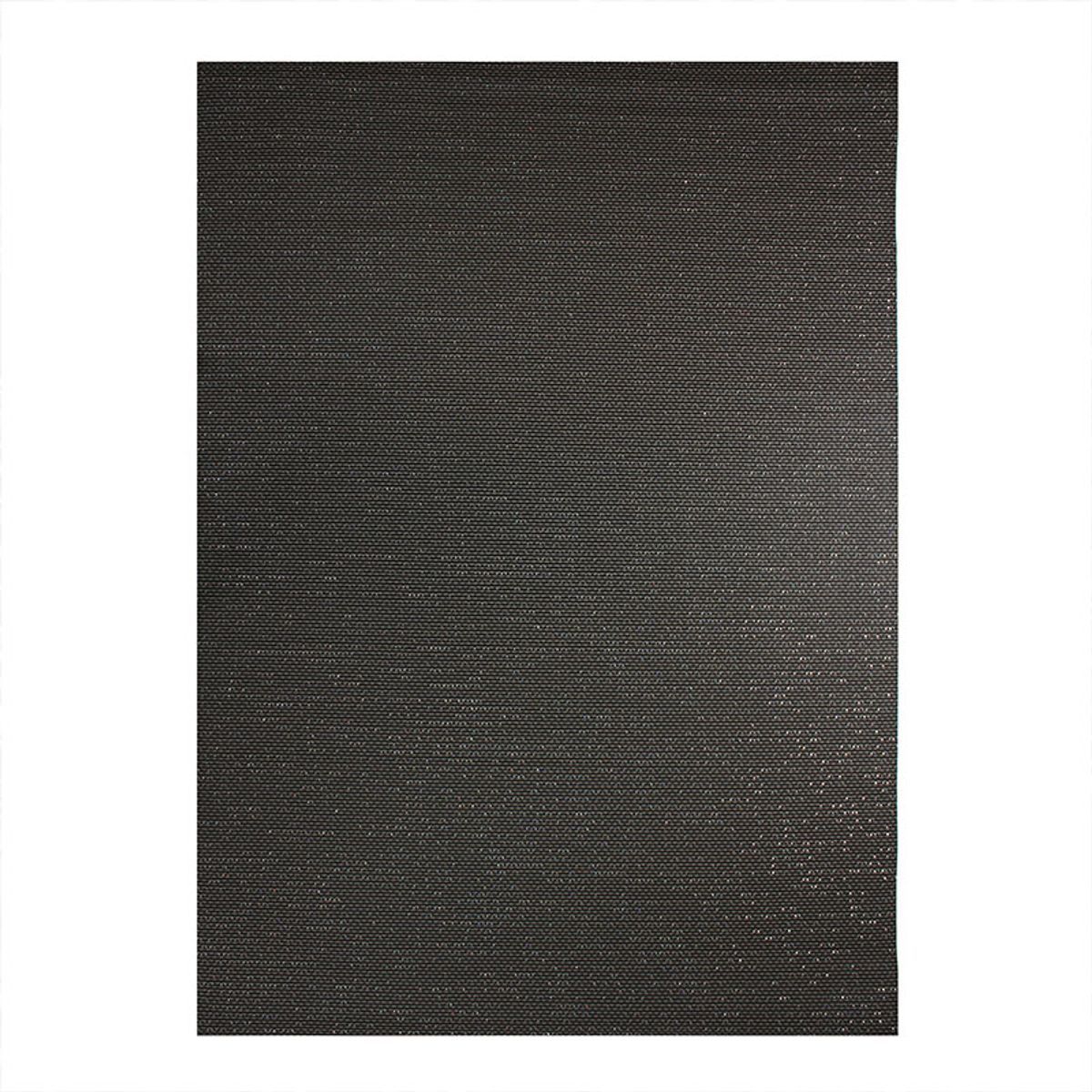 Tapis scintillant pour intérieur-extérieur noir 120x170